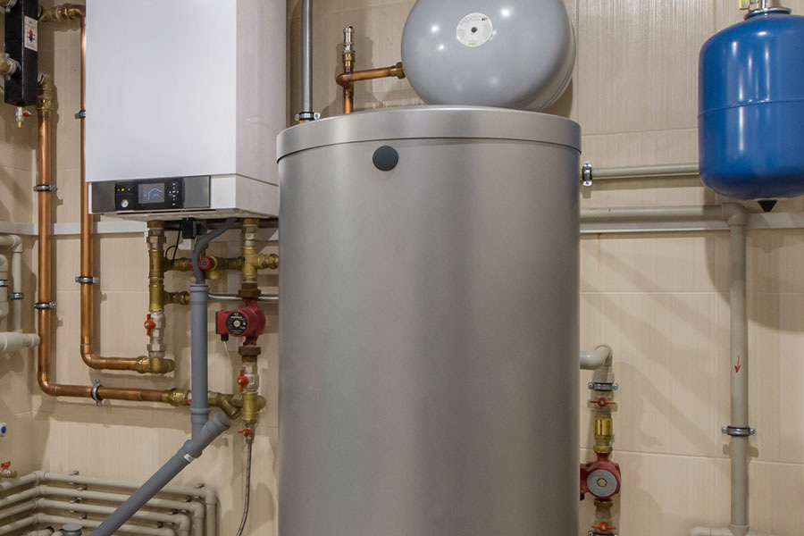 Completed boiler installation in Oxford MS