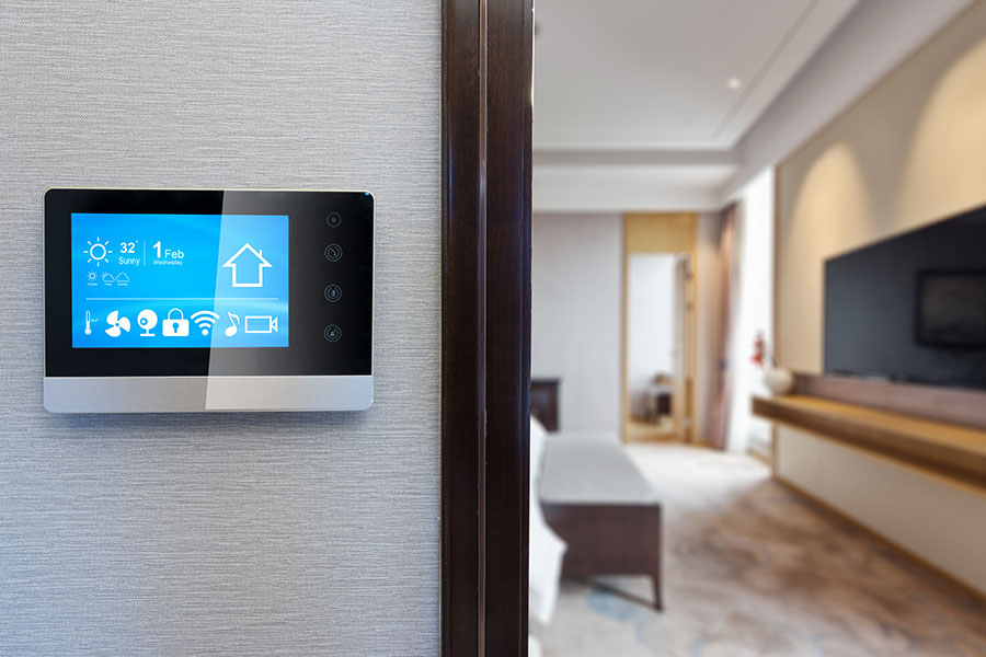 Smart thermostat installation for home heating and cooling control in Oxford MS